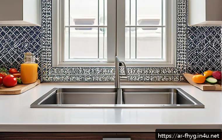 식품위생 점검 시 주의해야 할 사항 - A modern Middle Eastern kitchen scene showing a clean, organized countertop with cutting boards sepa...
